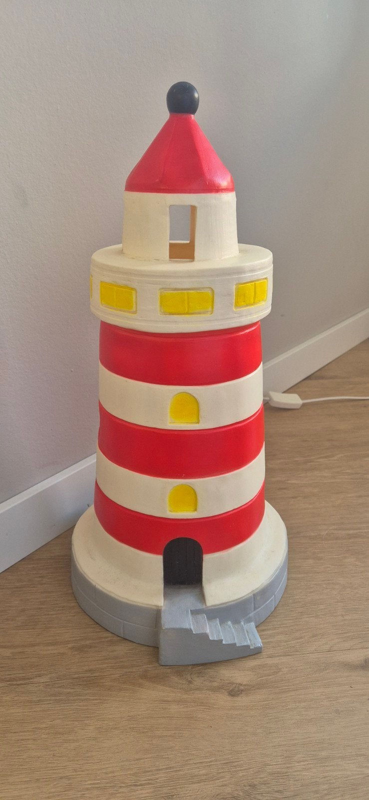 Leuke vuurtoren lamp, Huis en Inrichting, Lampen | Overige, Ophalen of Verzenden, Zo goed als nieuw, Maritiem, Speels, Decoratief