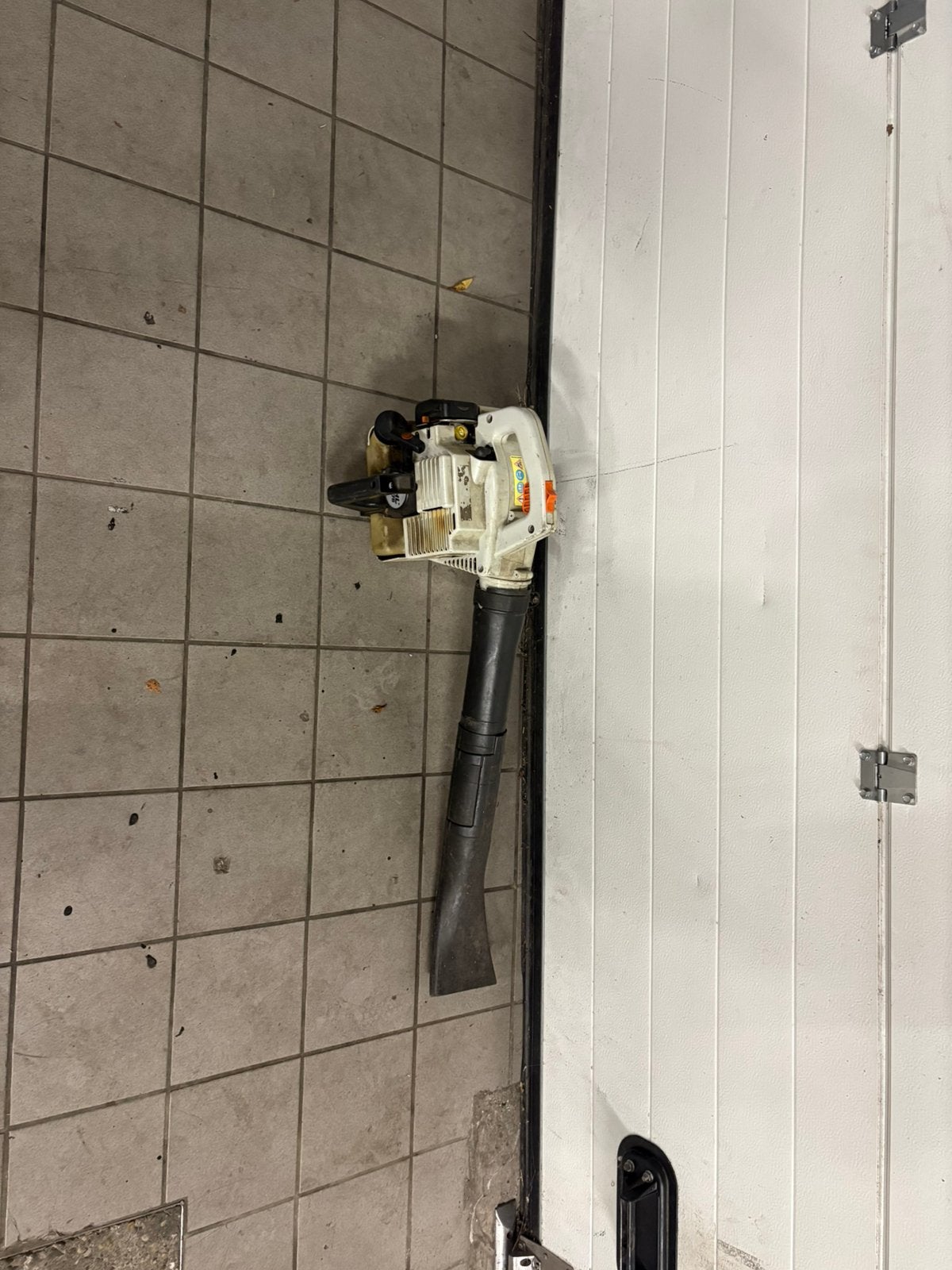 Stihl bg 75 bladblazer, Tuin en Terras, Ophalen, Zo goed als nieuw, Benzine
