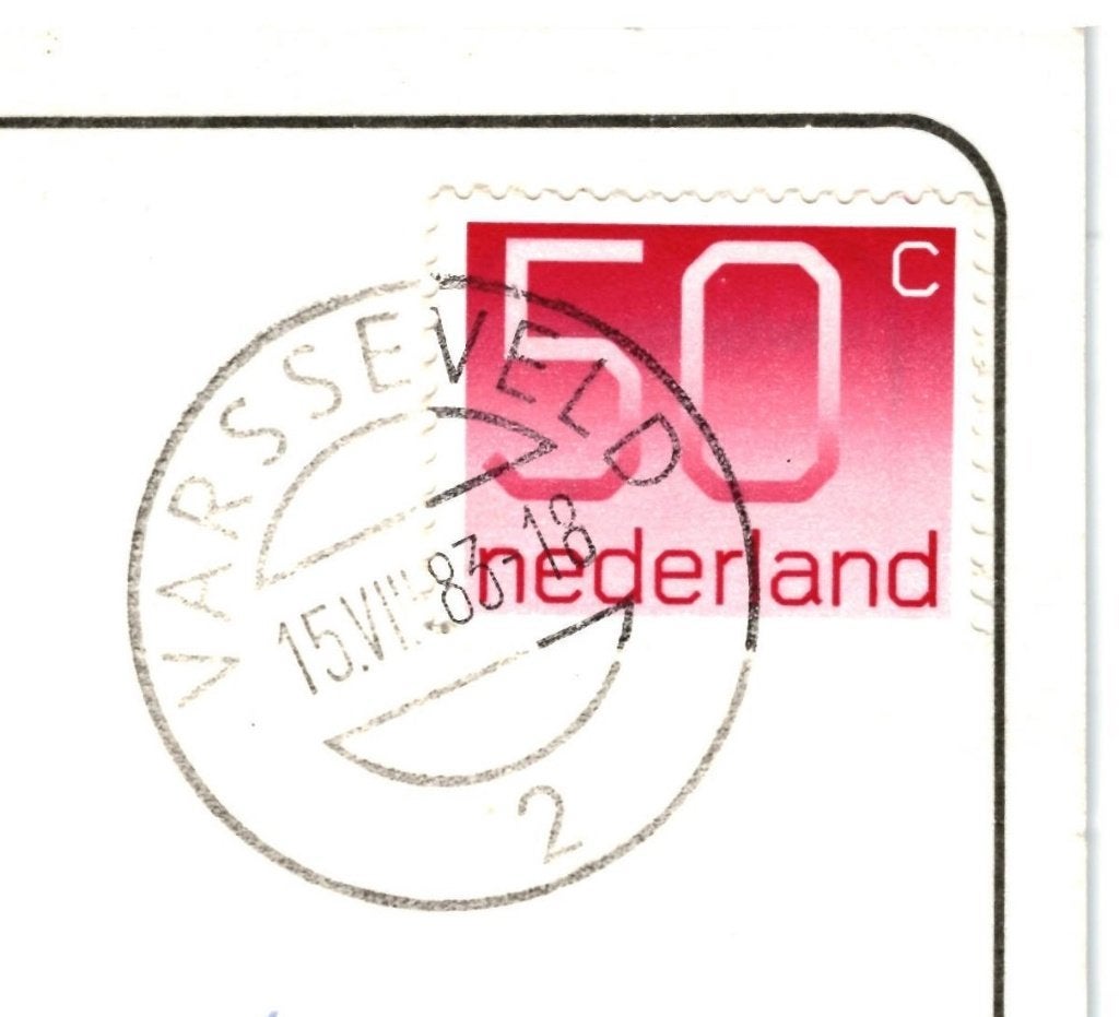 988449 Doetinchem 483 Gld Waterstraat Ned Herv Kerk Gelopen, Ophalen of Verzenden, 1980 tot heden, Gelopen, Gelderland