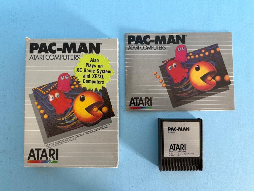 Pac-Man (Atari 400/XL/XE), Gebruikt, 1 speler, Ophalen of Verzenden, Vanaf 3 jaar