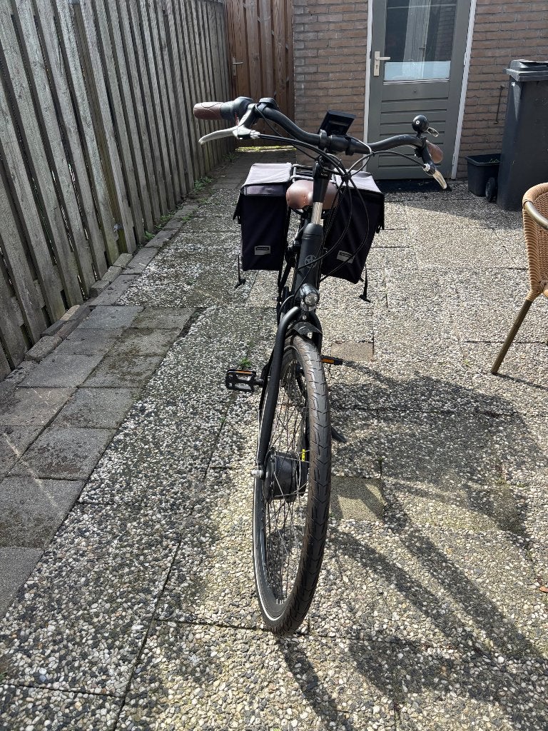 Union E-Curb 53 Elektrische Fiets Mat zwart, Zo goed als nieuw, 51 tot 55 cm, 30 tot 50 km per accu, Ophalen