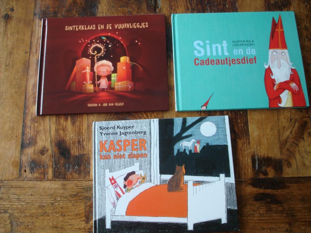 kleuter.01(1324) 3 sinterklaas boeken :, Ophalen of Verzenden, Zo goed als nieuw, Fictie algemeen