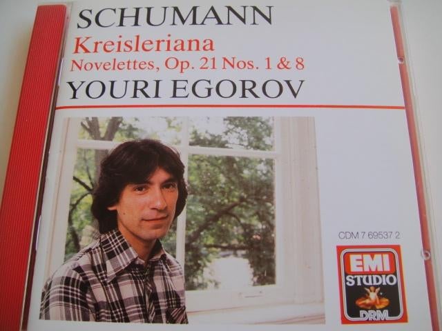 SCHUMANN Kreisleriana CD EGOROV EMI DRM, Cd's en Dvd's, Cd's | Klassiek, Ophalen of Verzenden, Romantiek, Gebruikt, Kamermuziek