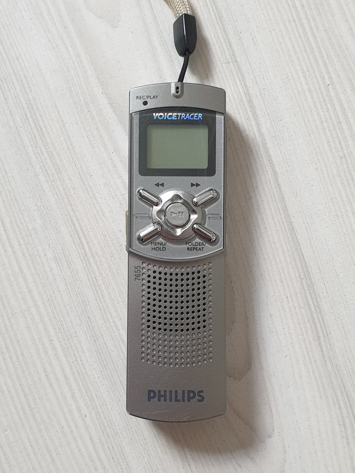 Philips VoiceTracer 7655 digitale voicerecorder / dictafoon, Audio, Tv en Foto, Bandrecorders, Ophalen of Verzenden