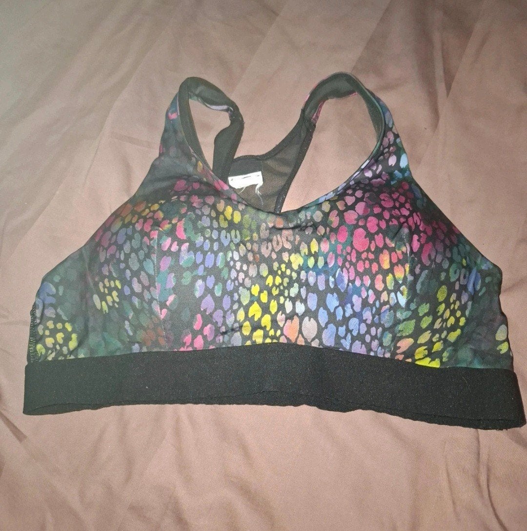 Domyos sportbeha met kleurrijke print, Kleding | Dames, Maat 38/40 (M), Meerkleurig, Domyos, Ophalen of Verzenden