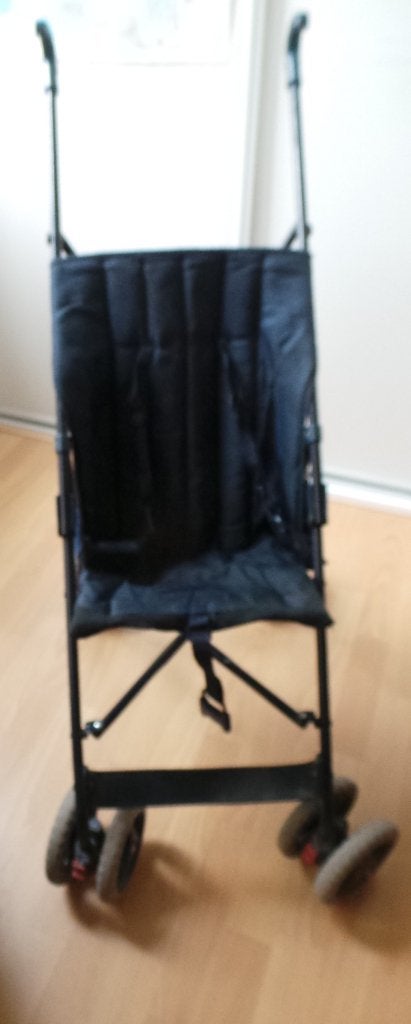 Op Vakantie: wandelwagen / buggy inklapbaar blauw € 5,-, Ophalen, Gebruikt