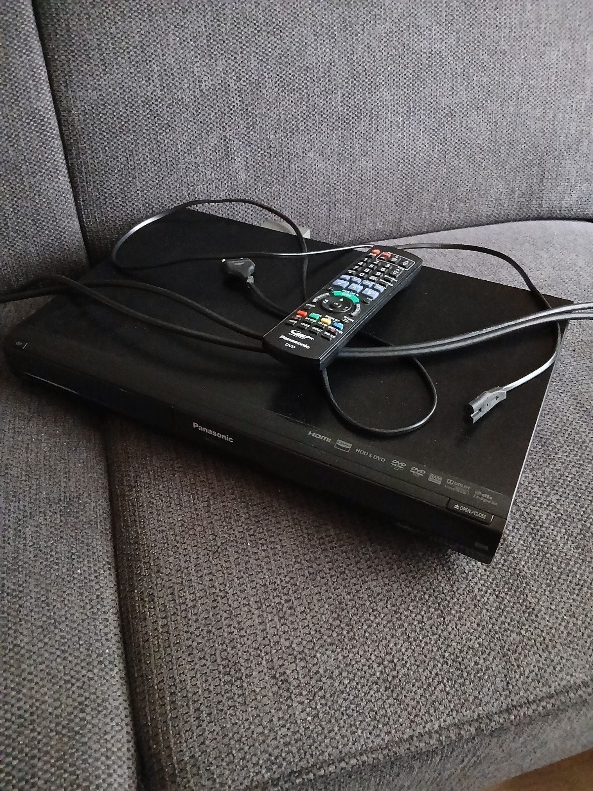 Panasonic DVD-speler met afstandsbediening +HDMI kabel, Ophalen, Gebruikt, Dvd-speler, Panasonic
