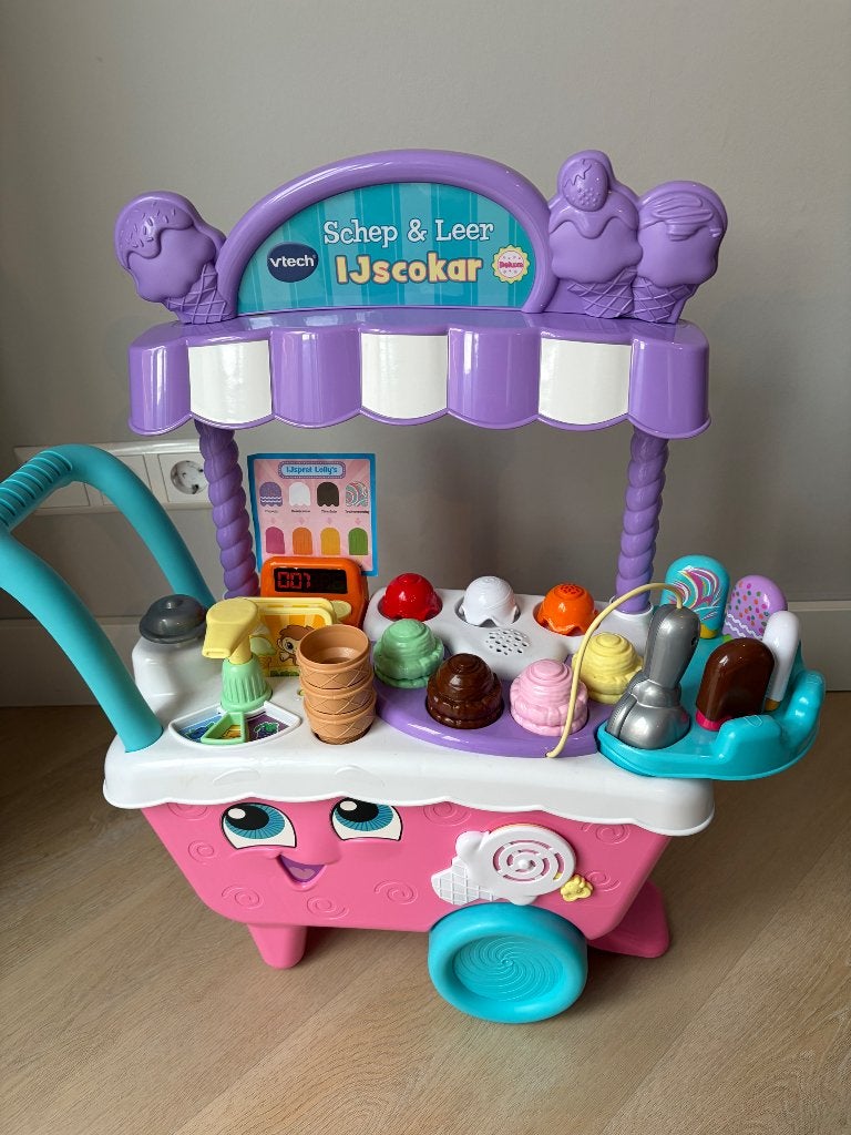 Vtech ijscokar, Ophalen, Zo goed als nieuw, 2 tot 4 jaar