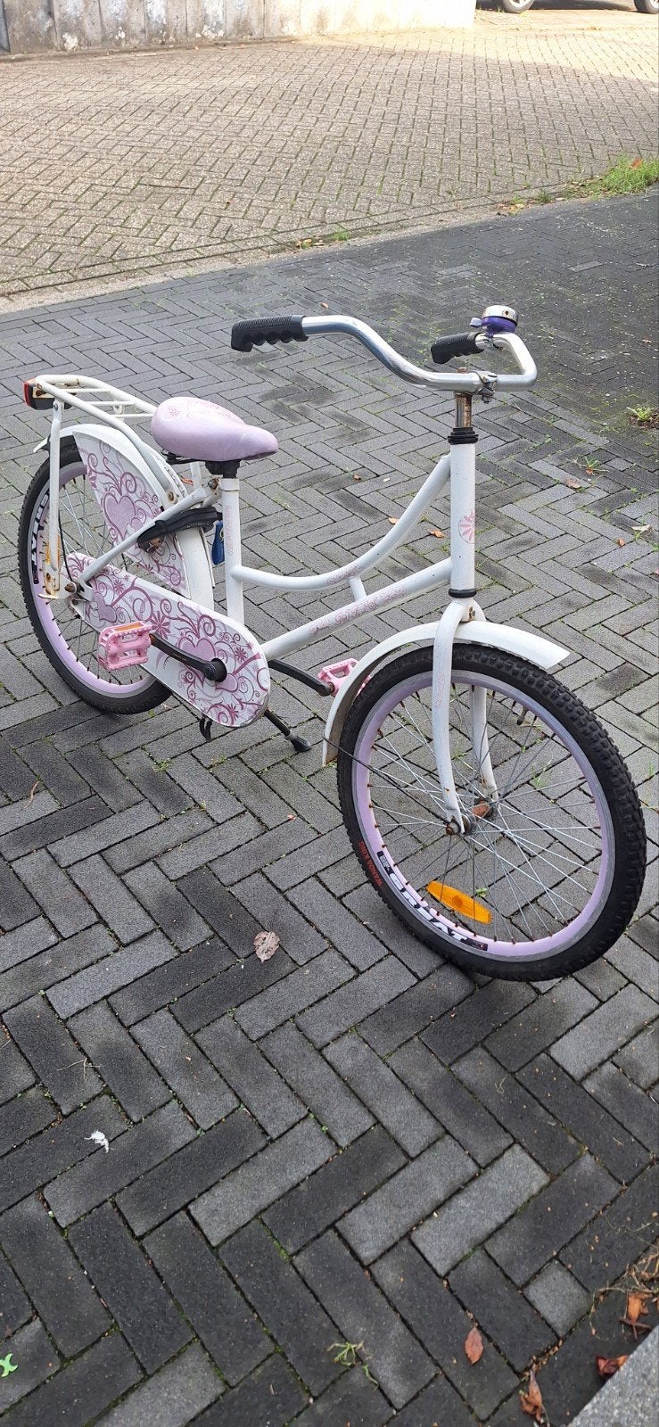 Meisjesfiets 22 inch, Fietsen en Brommers, Ophalen, Gebruikt, 22 inch
