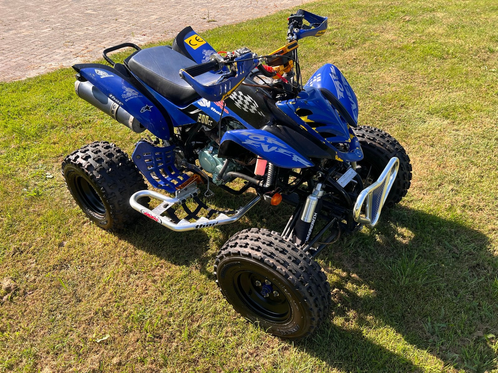 Bashan 200cc quad! Op auto kenteken!, Ophalen of Verzenden