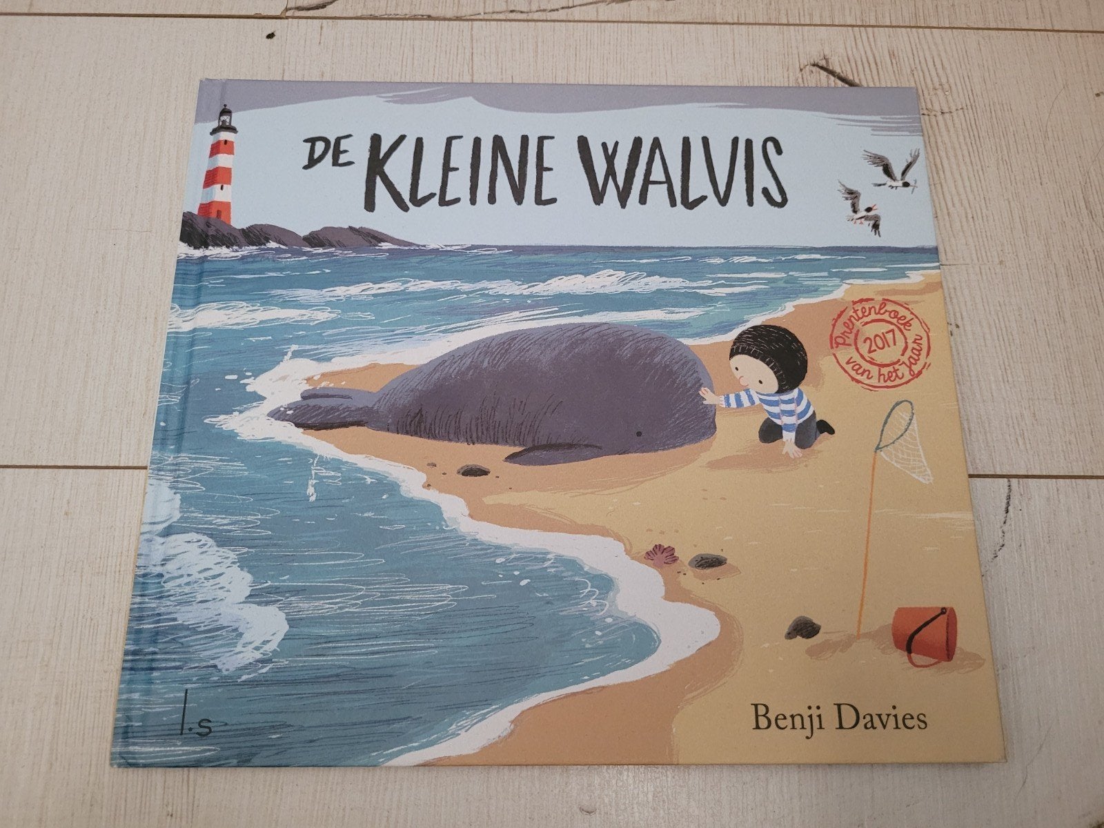 Prentenboek: De kleine Walvis, als NIEUW, Ophalen, Benji Davies, Prentenboek