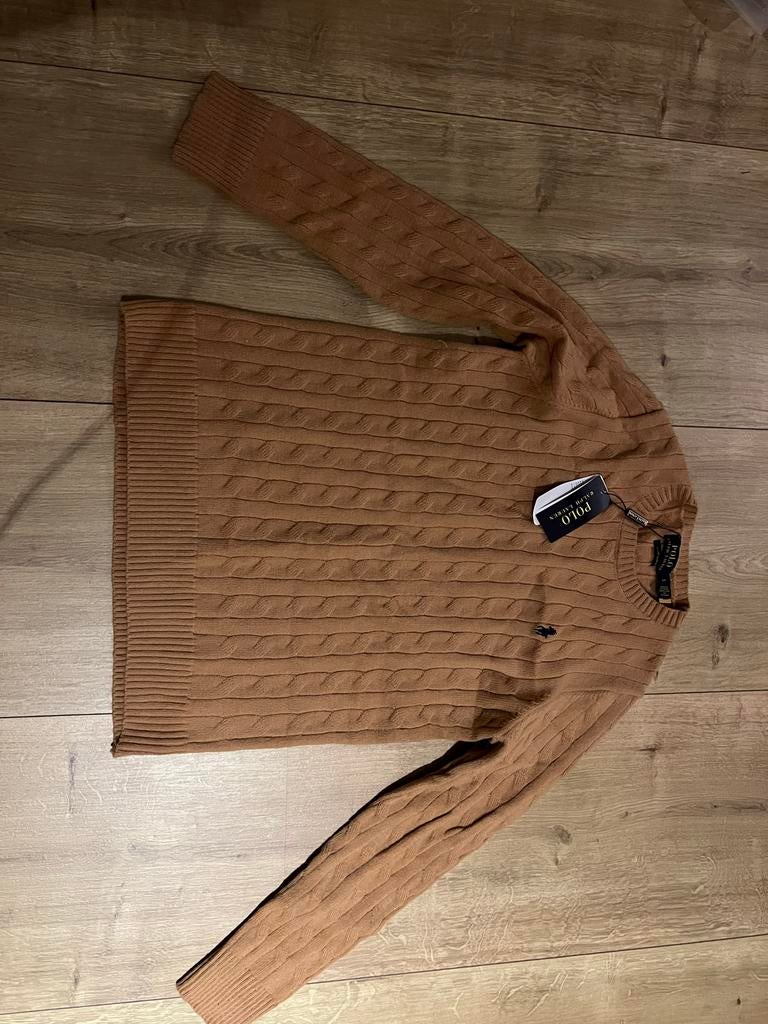 Ralph Lauren Knitwear Trui - Nieuw met kaartjes, Ophalen of Verzenden, Nieuw, Maat 36 (S), Beige