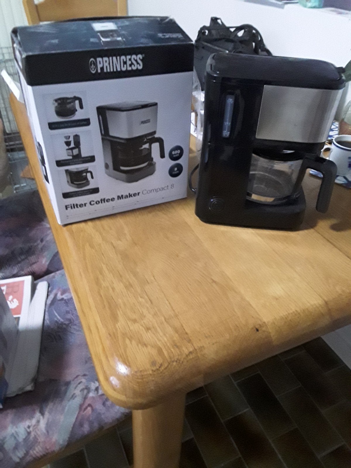 koffiezetapparaat 8 kops, 4 tot 10 kopjes, Ophalen of Verzenden, Zo goed als nieuw, Koffiemachine