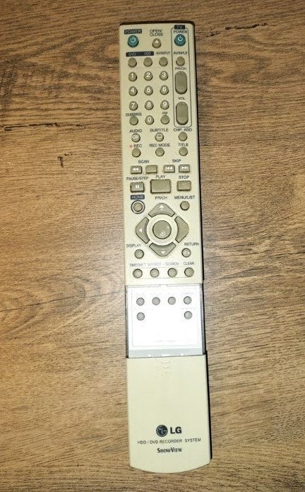 Originele LG Afstandsbediening voor HDD/DVD Recorder, Ophalen of Verzenden, Dvd