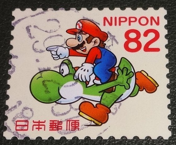 Japan - Mi 8593 - Super Mario - 5 - PJa01-02, Verzenden, Gestempeld, Oost-Azië