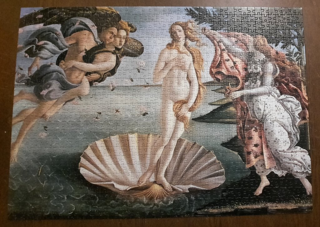 puzzle: Art fraud, Ophalen of Verzenden, 500 t/m 1500 stukjes, Zo goed als nieuw, Legpuzzel