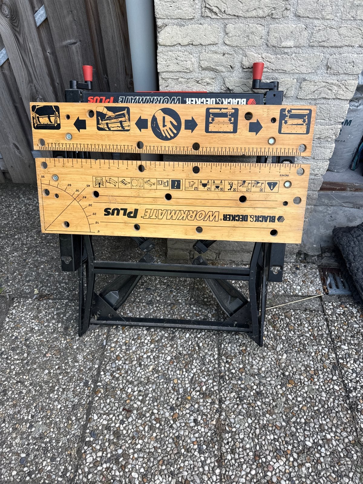 Black & Decker Workmate Plus Werkbank, Ophalen, Zo goed als nieuw, 70 tot 120 cm, Bankschroef