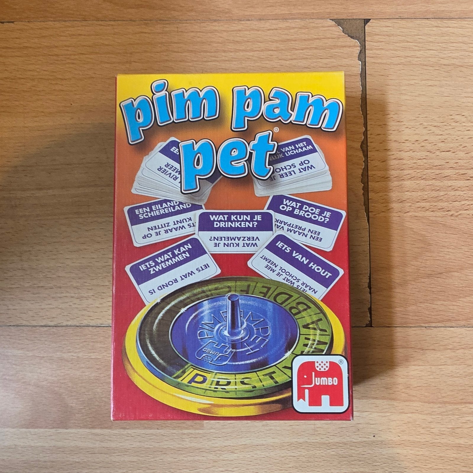 Pim Pam Pet Gezelschapsspel van Jumbo, Hobby en Vrije tijd, Gezelschapsspellen | Bordspellen, Vijf spelers of meer, Ophalen, Gebruikt