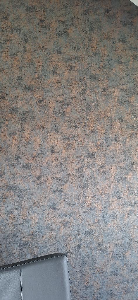 1 rol behang, Marburg, 34270 City Glow, 10,05 x 0,53 m, Ophalen of Verzenden, Minder dan 10 m², Zwart