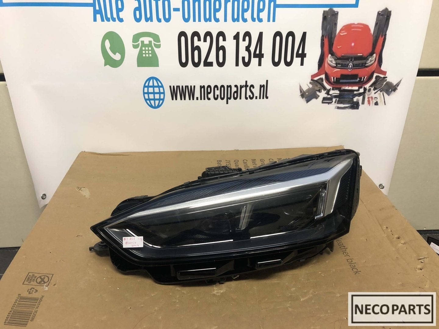 Audi A5 RS5 8W B9 F5 matrix led koplamp black uitvoering, -, -, -