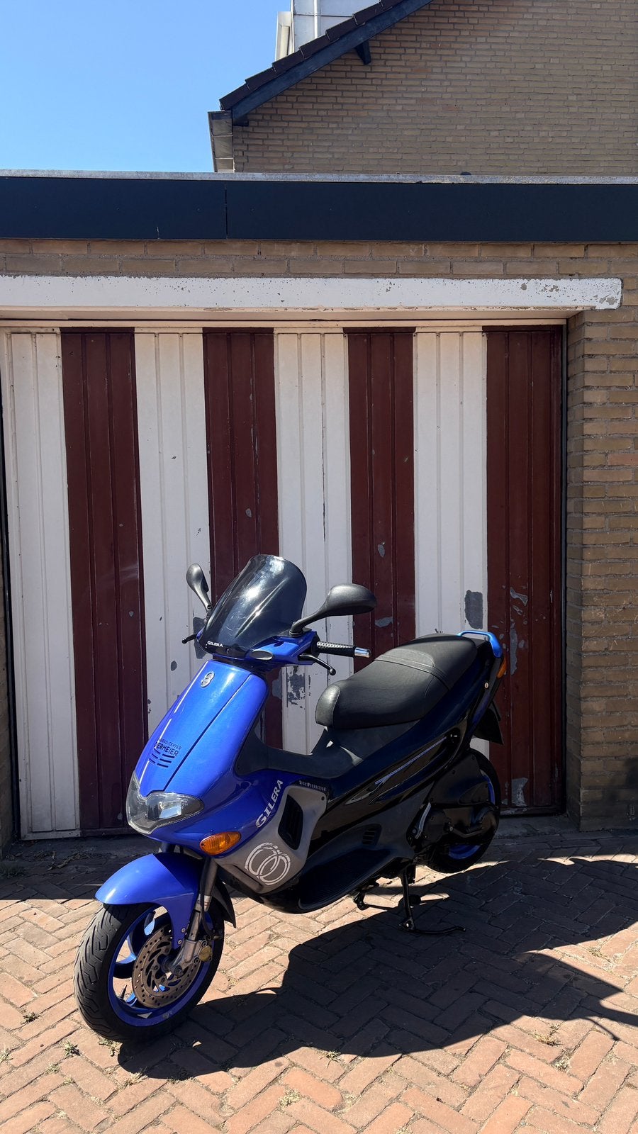 Gilera runner 70cc dubbel disk, Ophalen, Zo goed als nieuw, Tweetakt, Overige modellen
