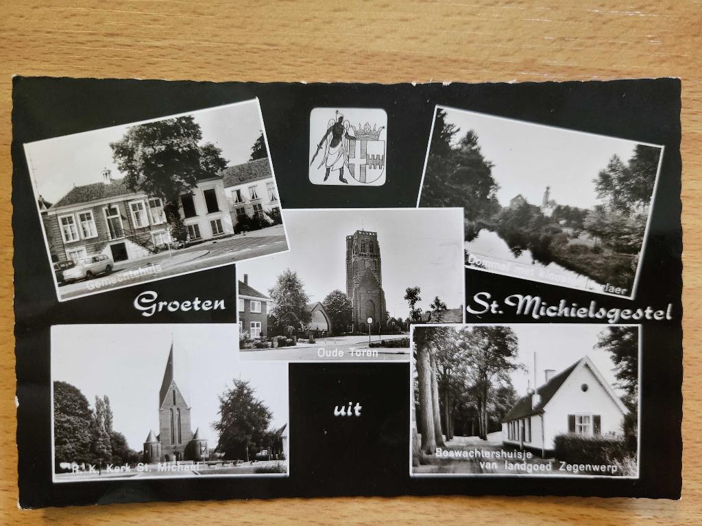 Ansicht sint Michielsgestel vijfluik, Verzenden, Voor 1920, Noord-Brabant