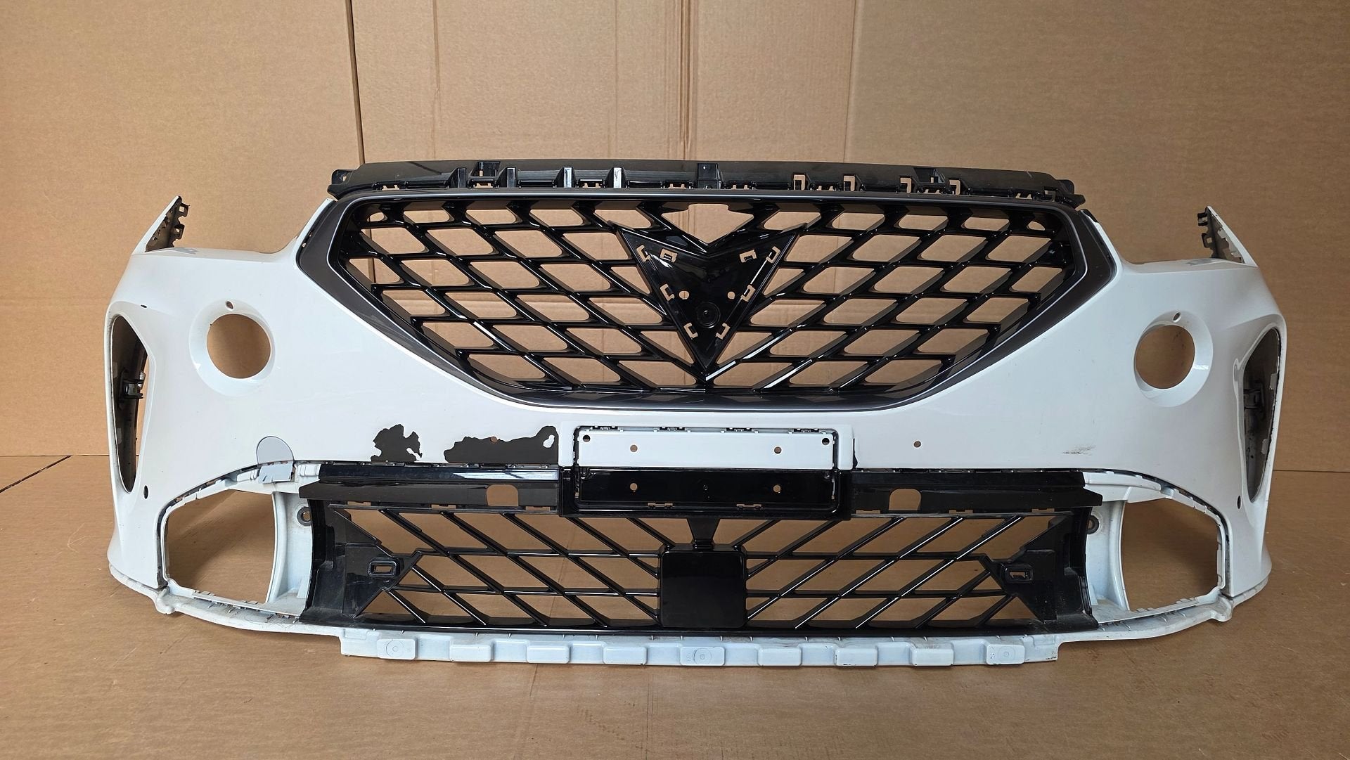 Voorbumper Cupra Formentor Origineel 6xPDC LB9A 5FF807221, Gebruikt, -, Ophalen of Verzenden, Bumper