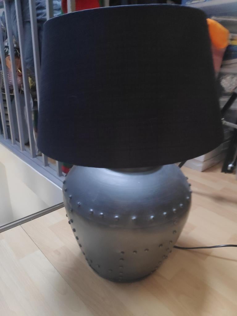 Mooie grote industriële lamp merk fonq, Ophalen of Verzenden, Zo goed als nieuw, Industriële, Metaal