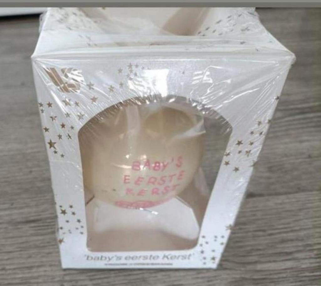 👶🎄🩷baby's eerste kerst kerstbal🩷🎄👶.  Nieuw, Verzenden, Nieuw