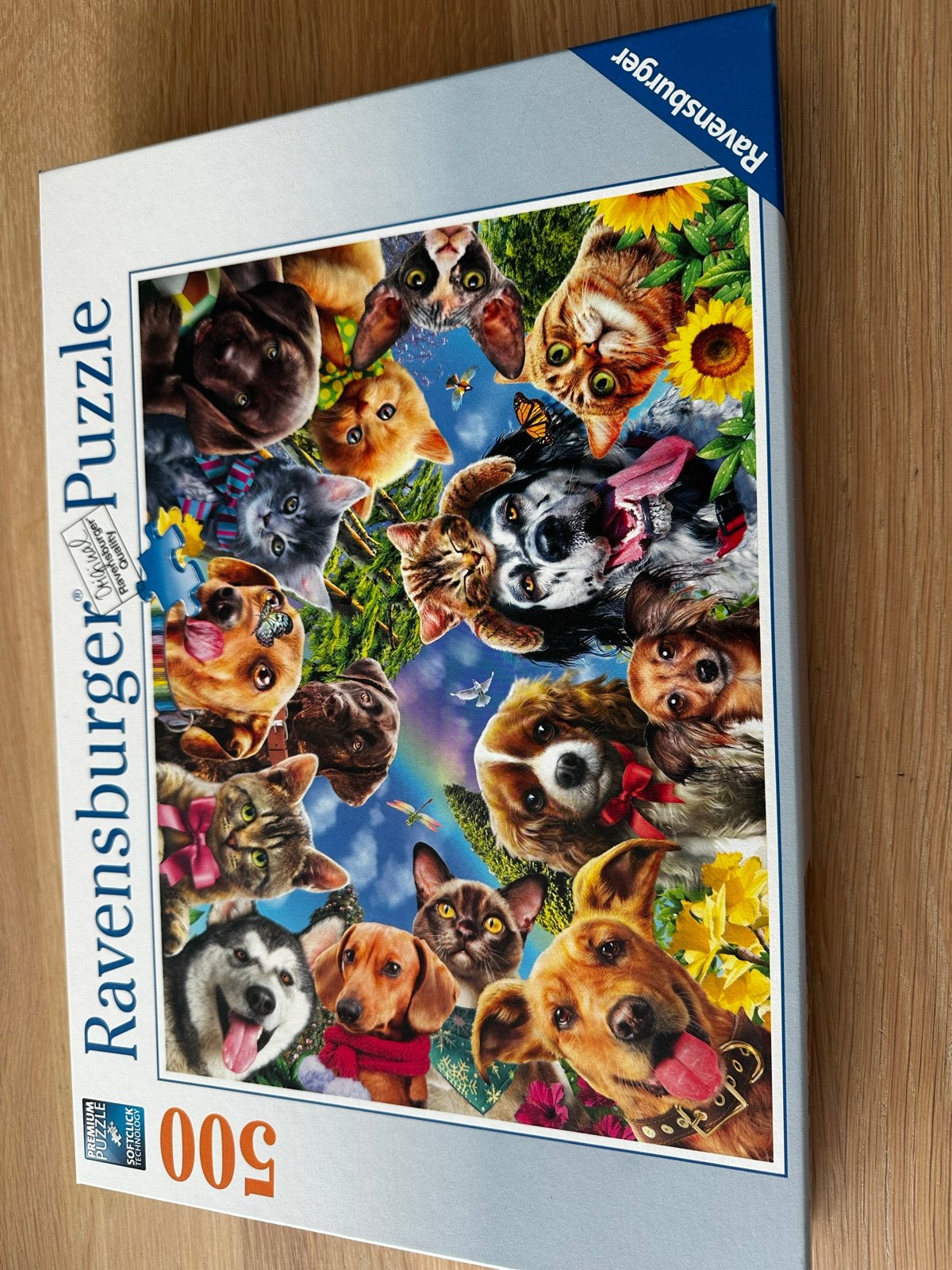 Ravensburger Dieren Puzzel 500 stukjes, Ophalen of Verzenden, Minder dan 10 stukjes, Nieuw, 6 jaar of ouder