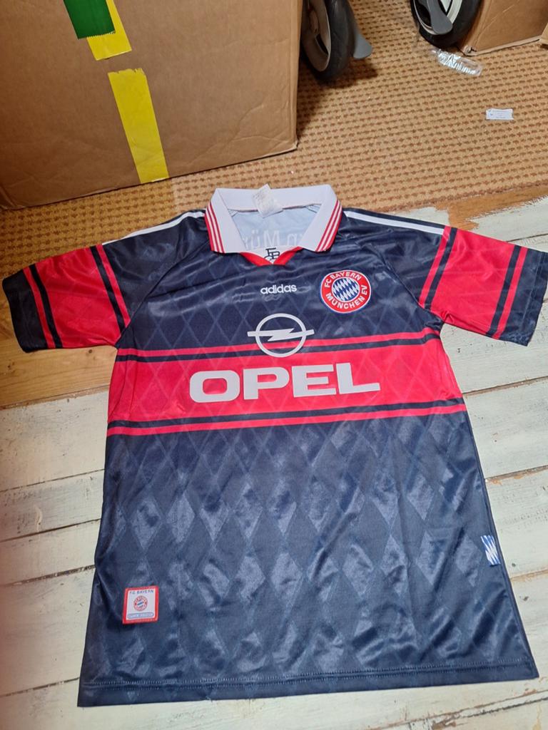 Vintage Adidas Bayern München voetbalshirt 1997/1999 Matheus, Ophalen of Verzenden, Shirt