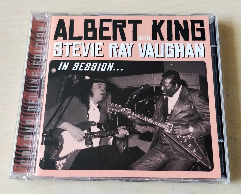 Albert King with Stevie Ray Vaughan - In Session CD + DVD, Ophalen of Verzenden, Gebruikt, Bluesrock
