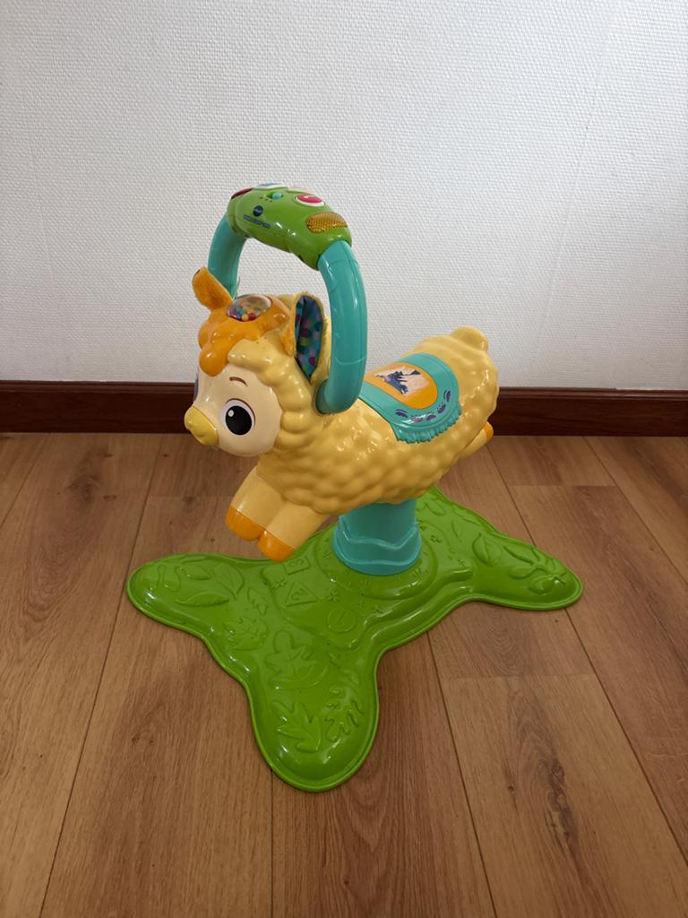VTech Baby Lama Bouncer met Geluid en Licht, Kinderen en Baby's, Speelgoed | Babyspeelgoed, Ophalen, Zo goed als nieuw, Overige typen