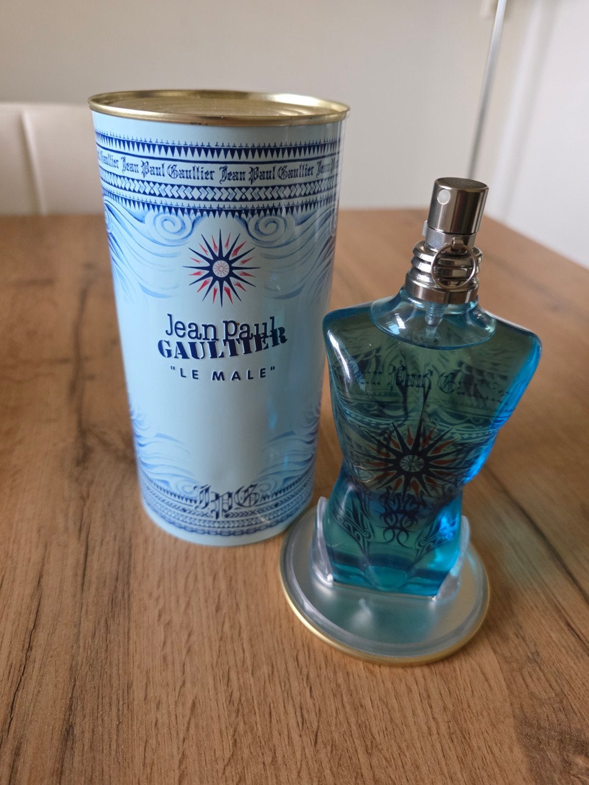 Jean Paul Gaultier Le Male Summer 2011 125ml, Ophalen of Verzenden, Parfumfles, Gevuld