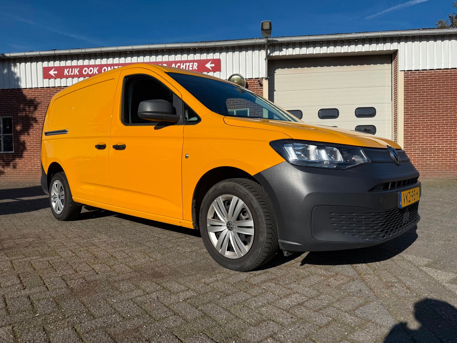 Volkswagen Caddy Cargo Maxi 2.0 TDI Trend airco cruise contr, Auto's, Voorwielaandrijving, Gebruikt, Euro 6, 4 cilinders