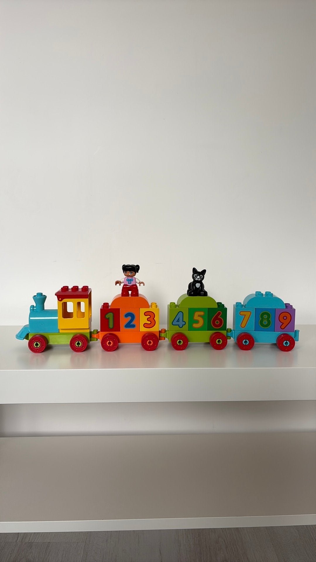 Duplo getallen trein, Ophalen of Verzenden, Zo goed als nieuw