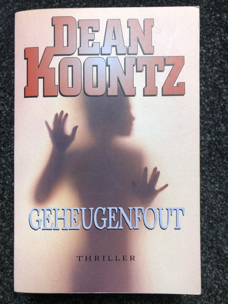 Geheugenfout - Dean Koontz, Ophalen of Verzenden