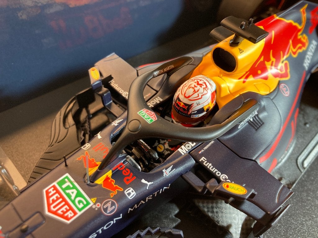 ✅ Max Verstappen 1:18 Winner German GP 2019 Red Bull RB15, Ophalen of Verzenden, Nieuw, Formule 1