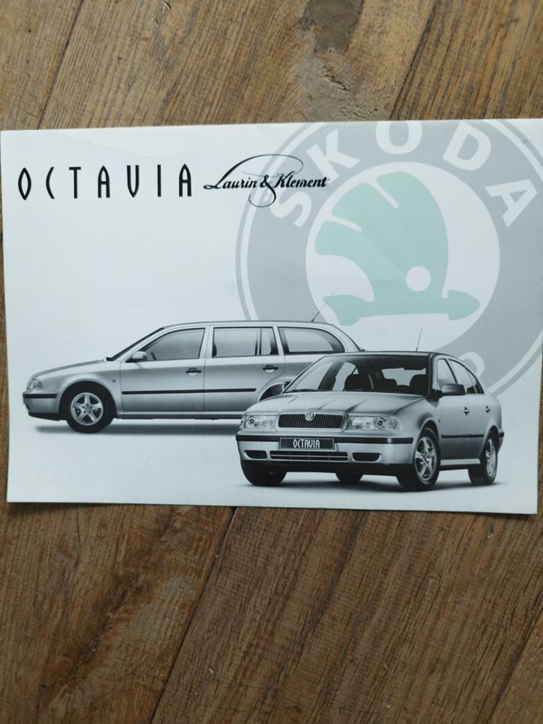 Skoda Octavia Laurin & Klement brochure 1999 (999A00), Ophalen of Verzenden, Zo goed als nieuw, Overige merken, Skoda