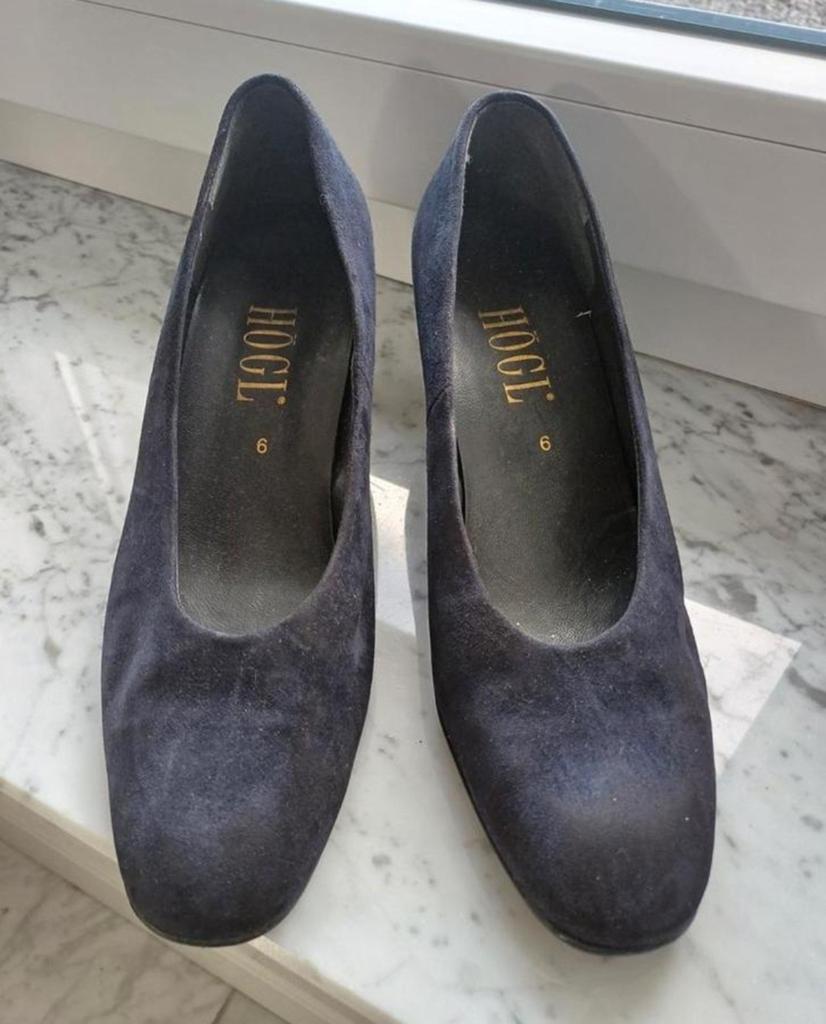 Högl pumps maat 6 / maat 39 nieuwstaat, Blauw, Ophalen of Verzenden, Zo goed als nieuw, Högl