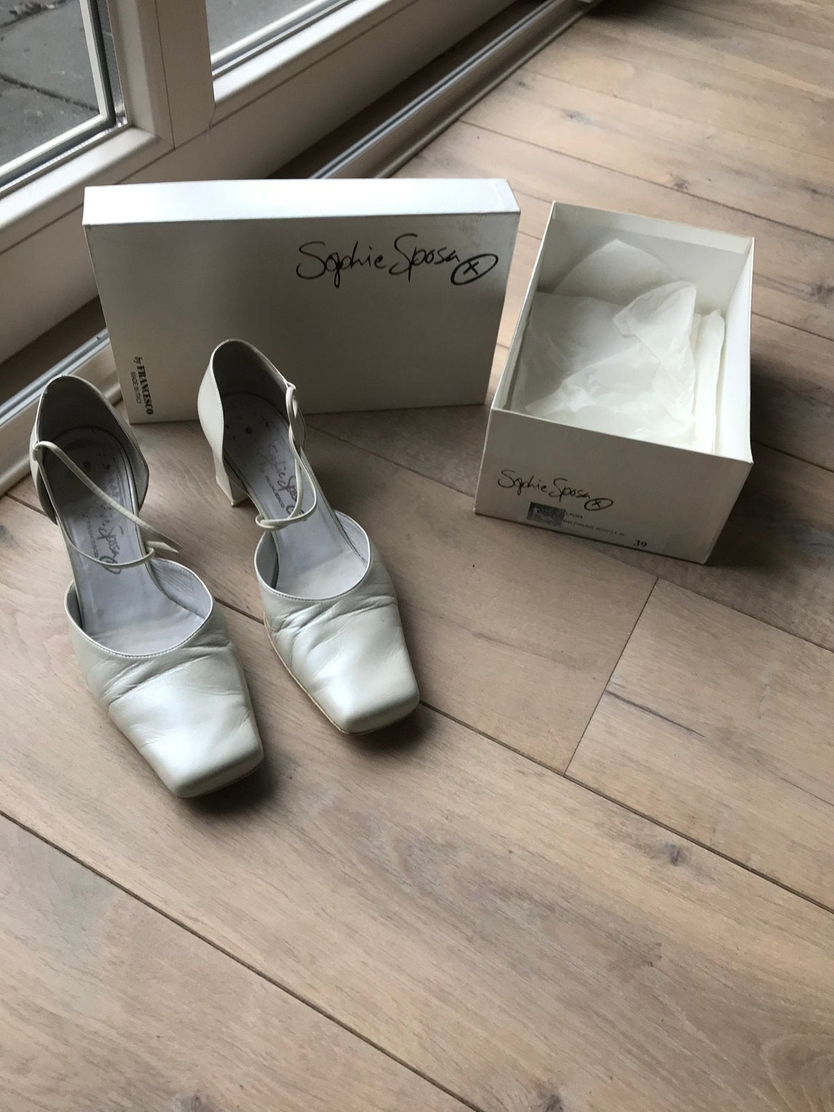 Dames trouwschoenen maat 39 Sophie sposa, Ophalen of Verzenden, Zo goed als nieuw