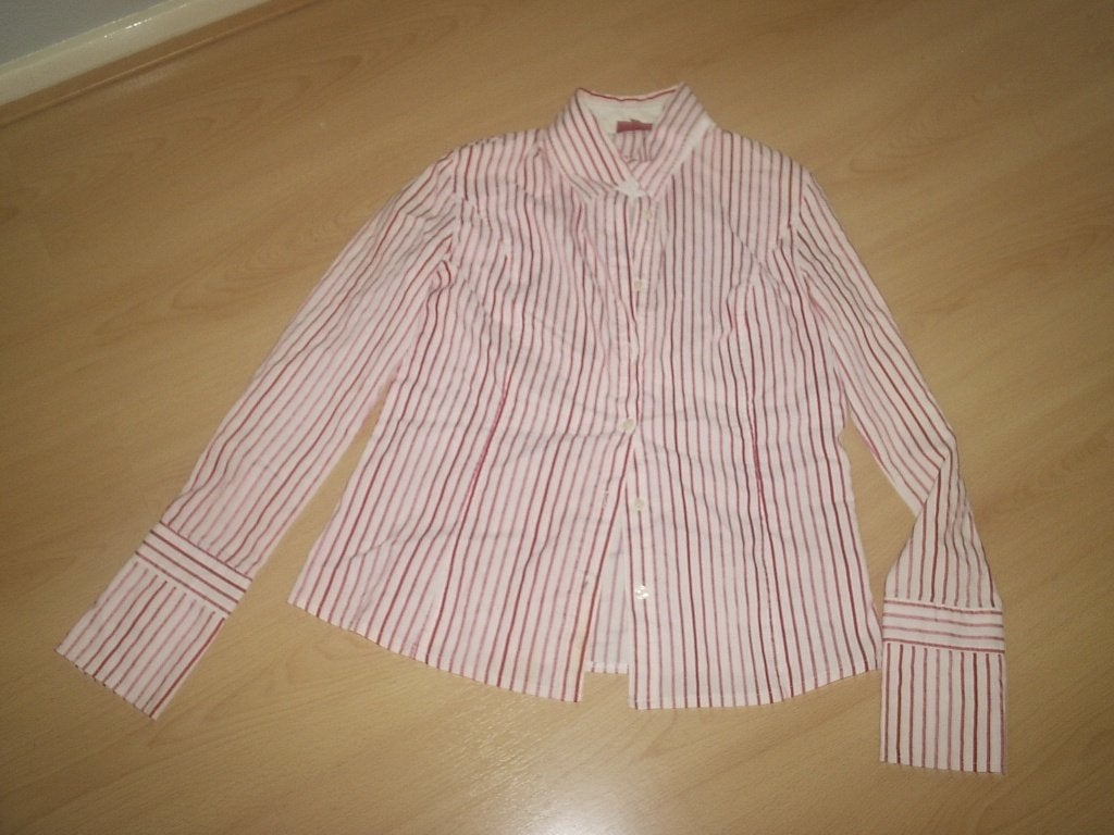 blouse van LAURA DI SARPI MAAT 36, Ophalen of Verzenden, Zo goed als nieuw, Maat 36 (S), Rood