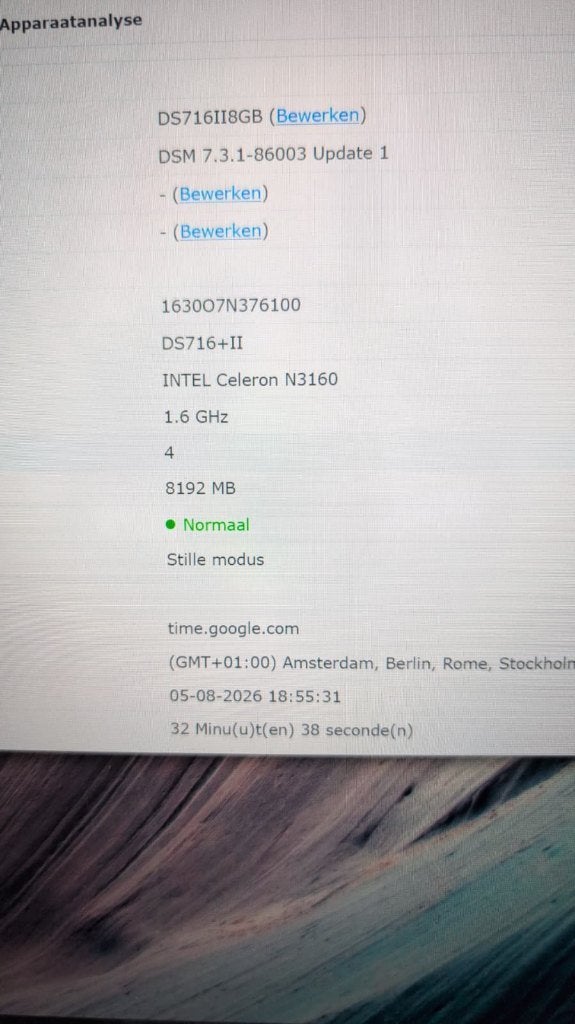 Synology DS716 II, Computers en Software, NAS, Ophalen of Verzenden, Gebruikt