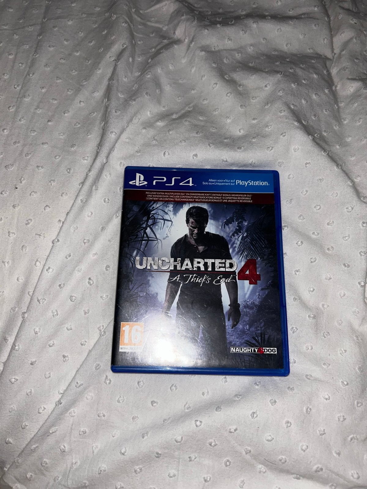 Uncharted 4: A Thief's End PS4 - Actie/Avontuur, Spelcomputers en Games, Online, 1 speler, Zo goed als nieuw, Vanaf 16 jaar