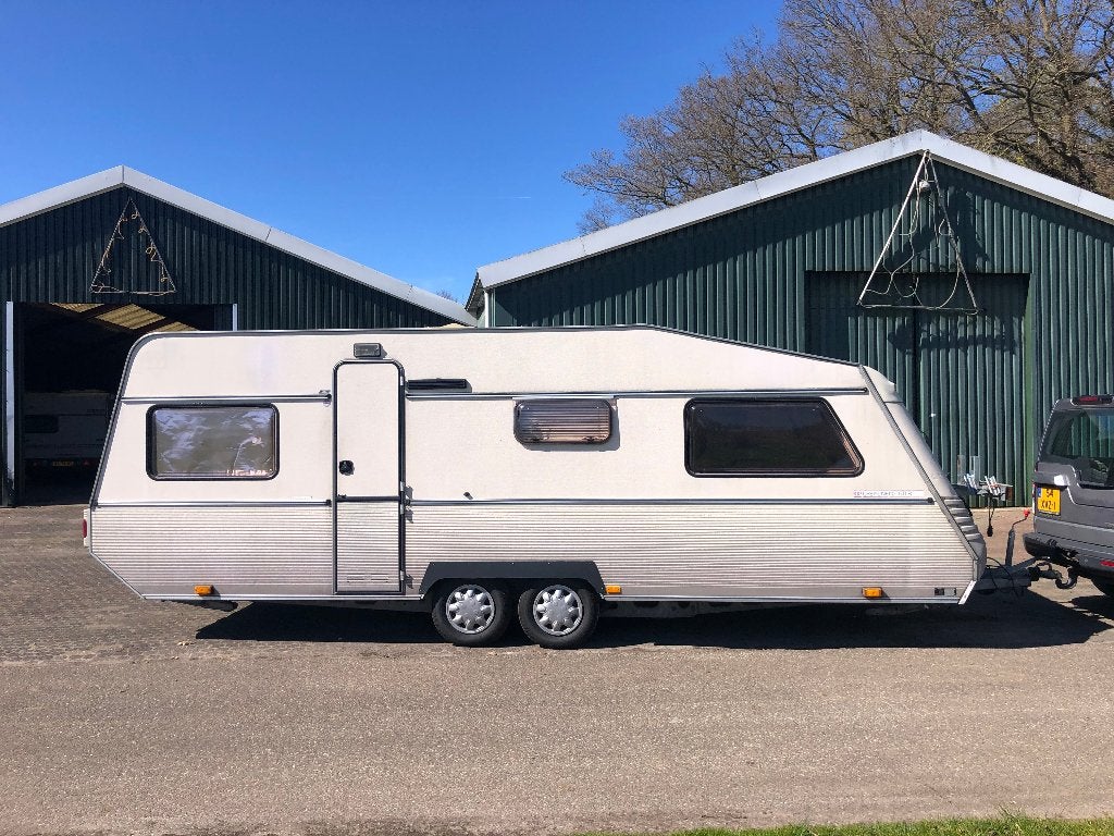 Kip caravan KG 65 TLB, Caravans en Kamperen, Rondzit, Vast bed, Kip, 7 tot 8 meter