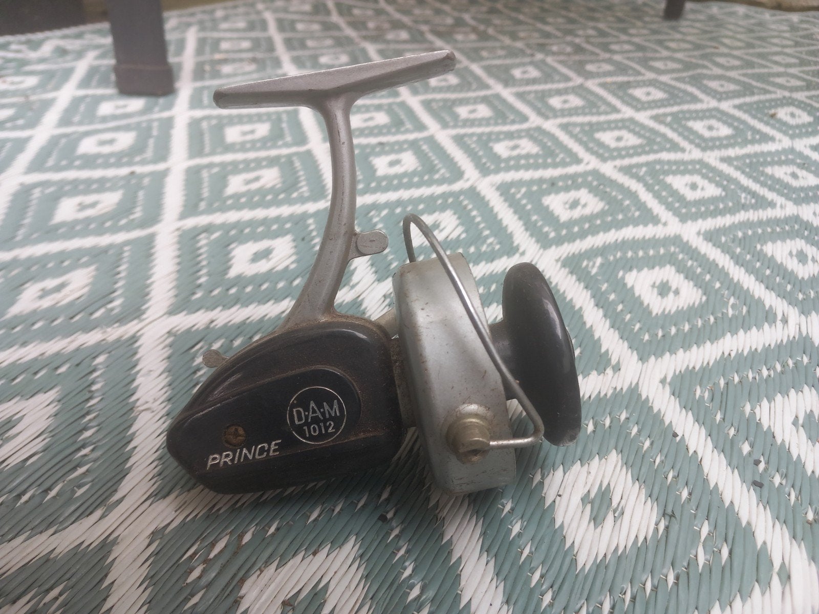 Vintage D-A-M Prince 1012 Vismolen, Ophalen of Verzenden, Gebruikt, Molen