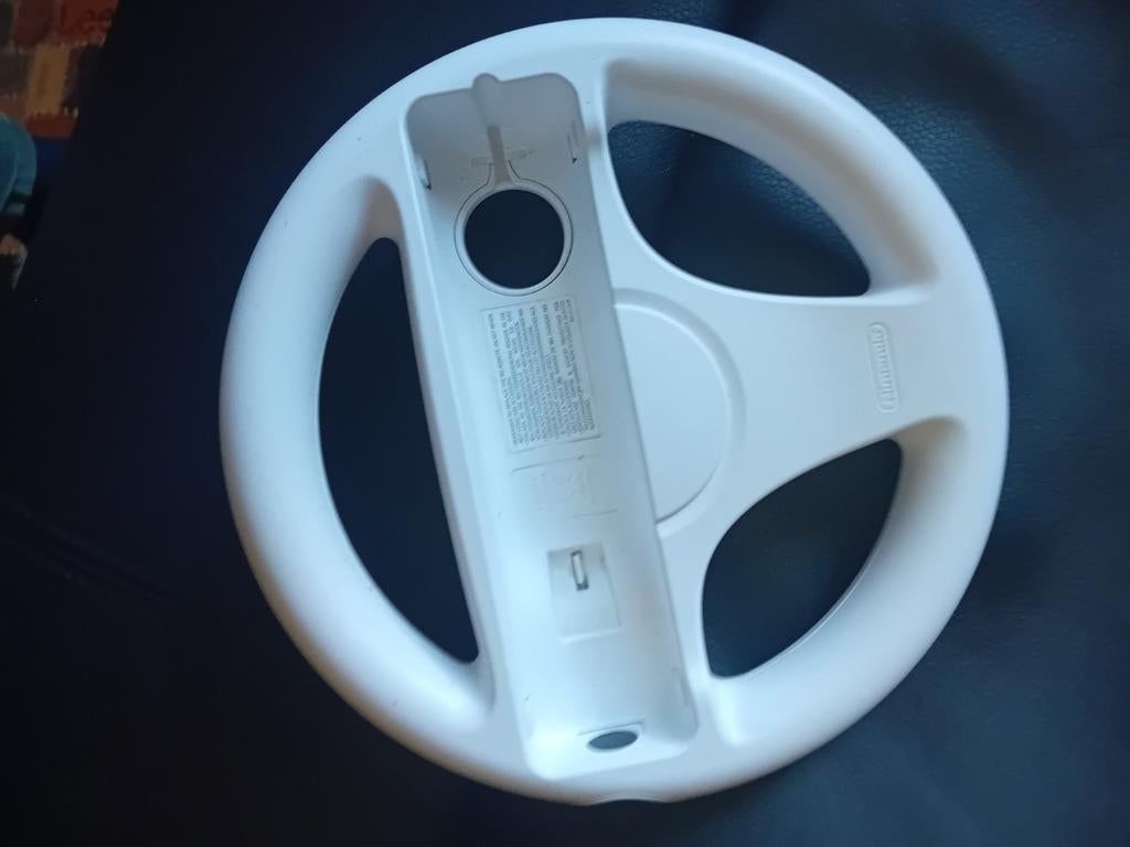 Wii Stuur voor Mario Kart - Wit, Spelcomputers en Games, Ophalen of Verzenden, Gebruikt, Wii, Stuurtje of Sportattribuut