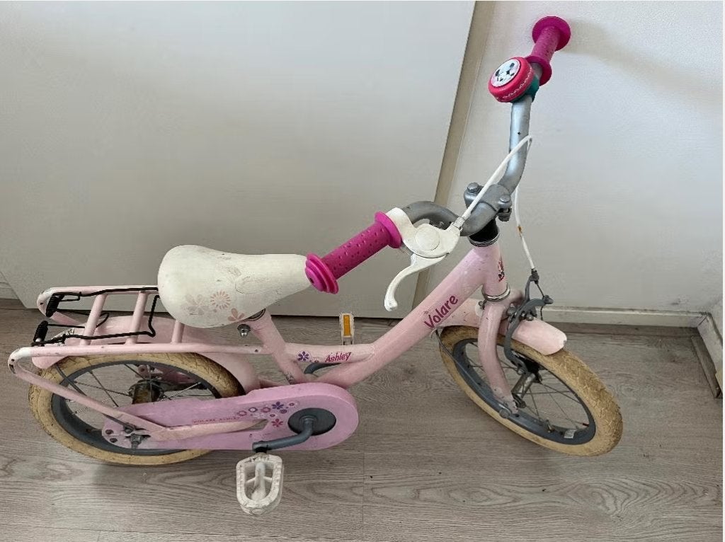 Volra meisjes fiets, Fietsen en Brommers, Ophalen, Gebruikt, 14 inch of minder, Handrem