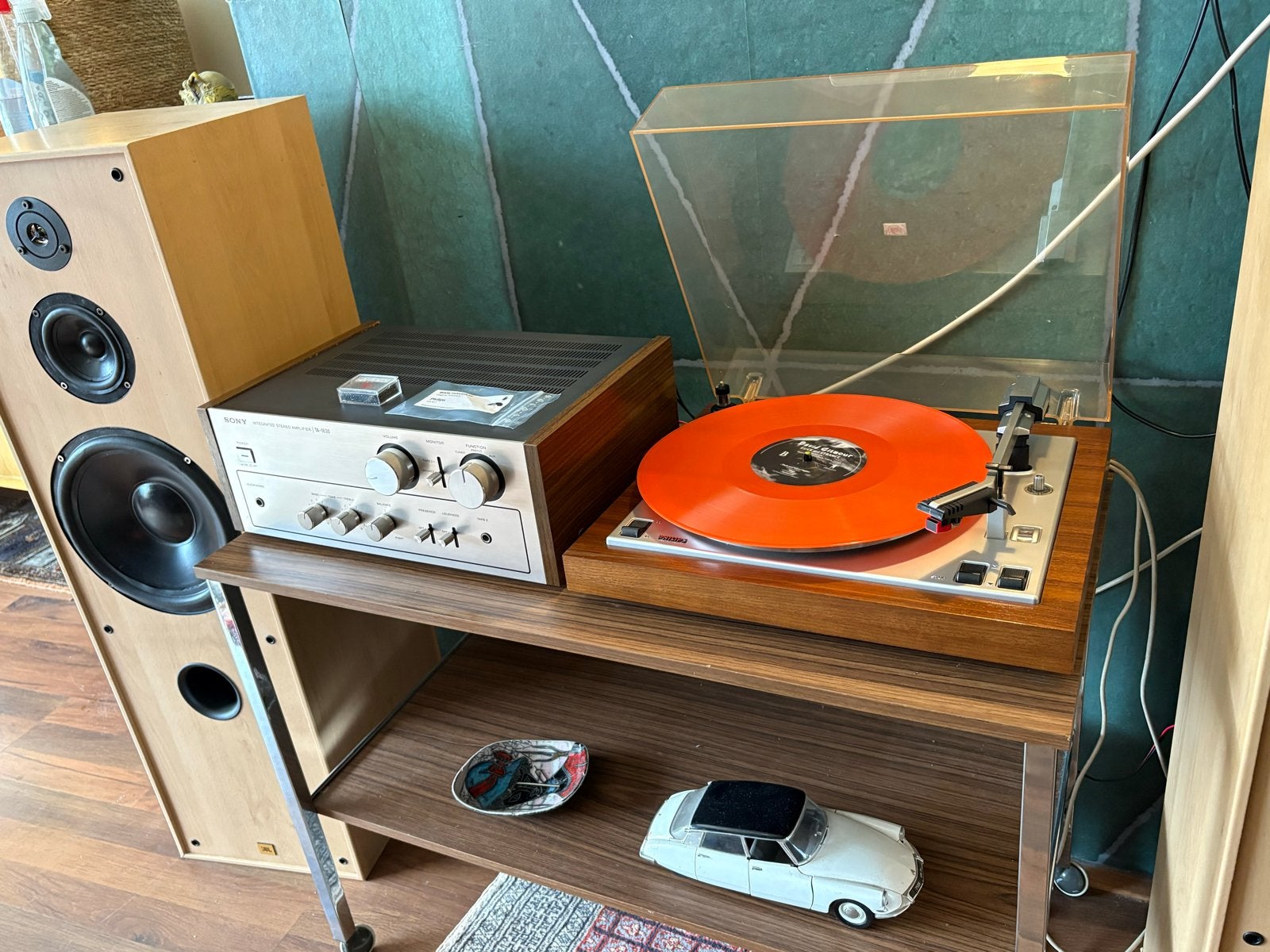 Vintage Sony TA-1630 Geïntegreerde Stereo Versterker, Gebruikt, Ophalen of Verzenden, Sony, Minder dan 60 watt