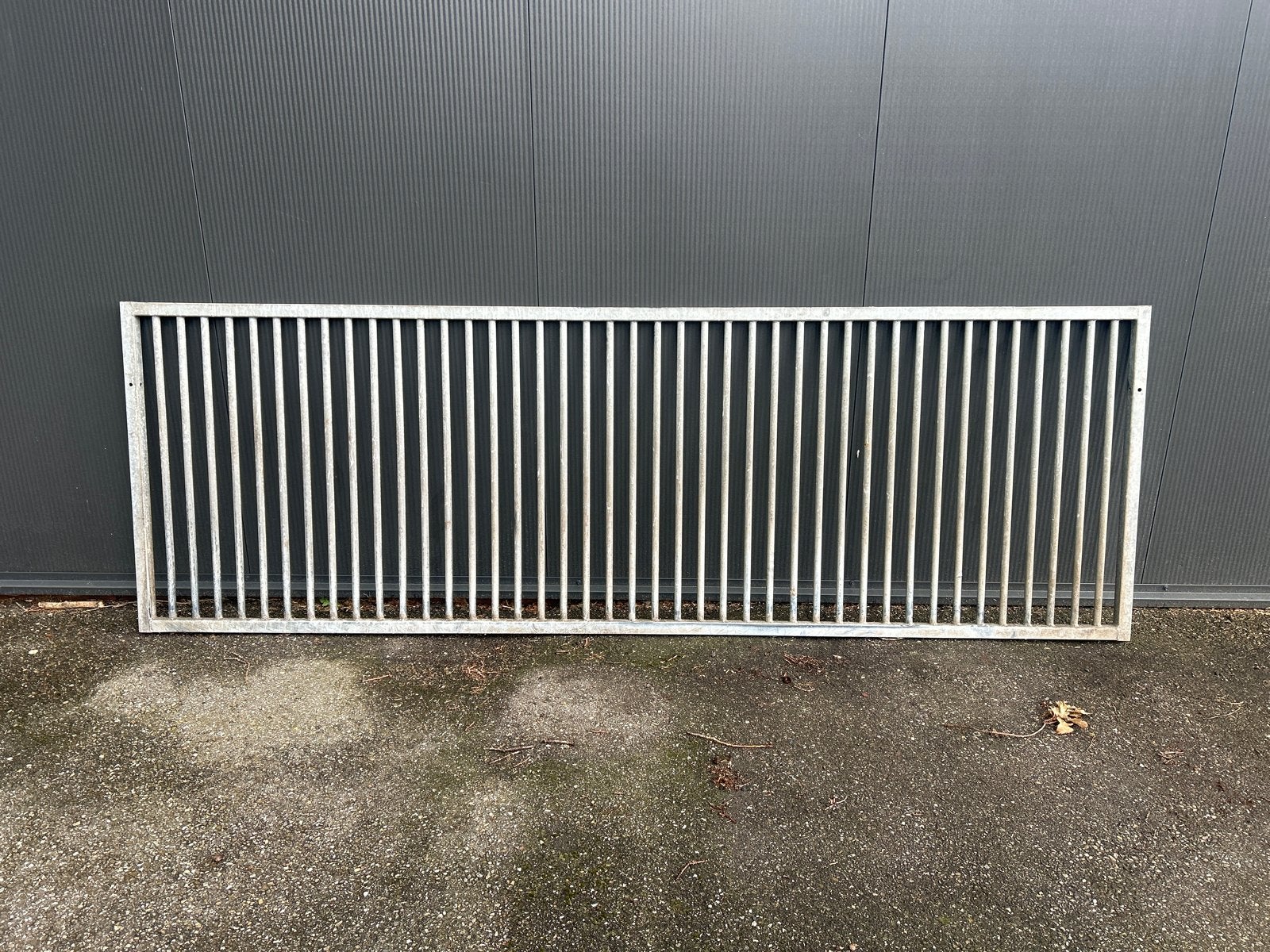 Verzinkte halve tralies wand - 103x312 cm, Doe-het-zelf en Verbouw, Ophalen of Verzenden, Gebruikt